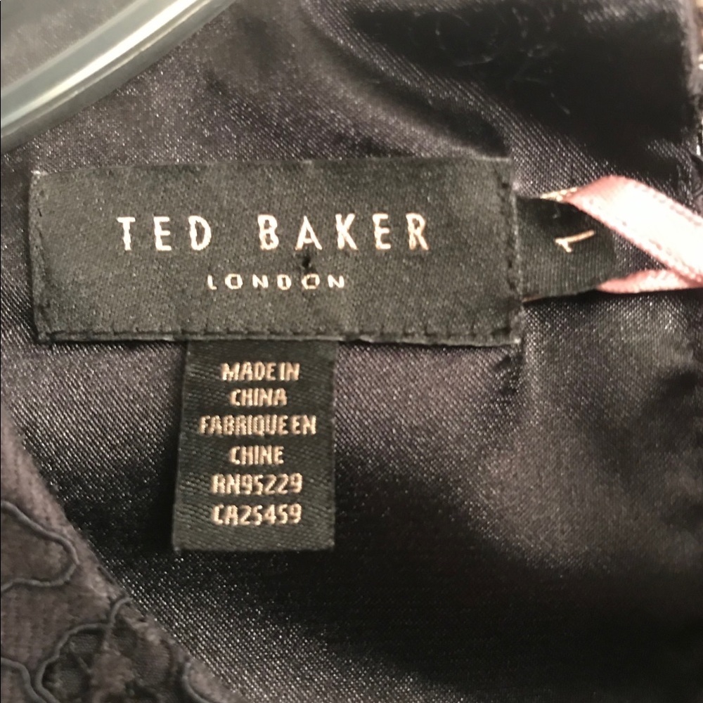 NWT Ted Baker London beautiful black lace tank top - Picture 5 of 9